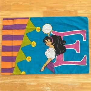 Vintage 1996 Disney Hunchback of Notre Dame pillowcase